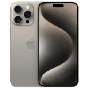 4 jaar Garantie | Refurbished Apple iPhone 15 Pro, 256 GB, Naturel Titanium, B-grade | Nano Sim + E Sim